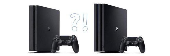 Verschil tussen de PS4 Pro en Slim
