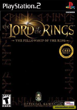 Lord of the rings ps2 discount games