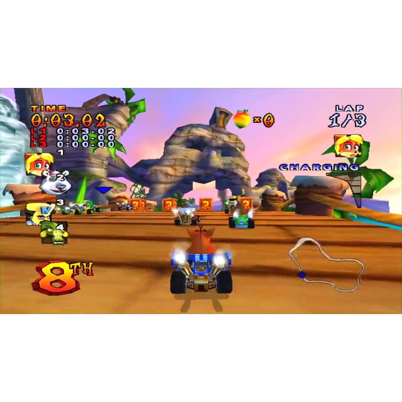 Crash best sale racing ps2