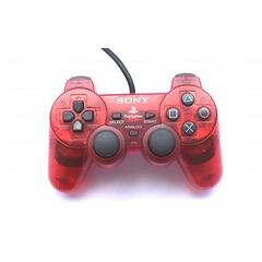 PS2 Controller Dualshock 2 -  Transparant Rood - Sony (origineel)
