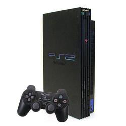 PS2 Bundel Phat + Controller(s)  - Zwart / Zilver - Playstation 2