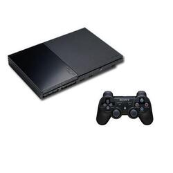 PS2 Bundel Slim + Controller(s) - Zwart / Zilver - Playstation 2