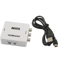 HDMI2AV + Micro USB-kabel