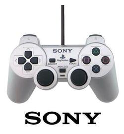 PS2 Controller Dualshock 2 - Zilver of Zwart - Sony (origineel)