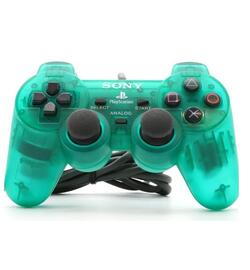 PS2 Controller DualShock 1 Groen / Blauw - Sony (origineel)