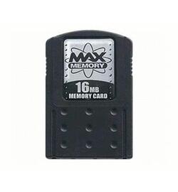 16MB Memory Card Zwart