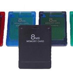 8MB Memory Card - Verschillende kleuren