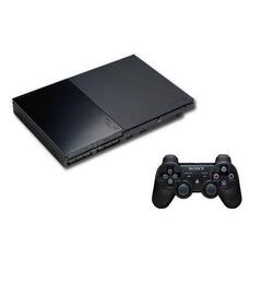 PS2 Bundel Slim + Controller(s) - Zwart / Zilver - Playstation 2