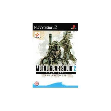 Metal gear solid 2 substance discount ps2