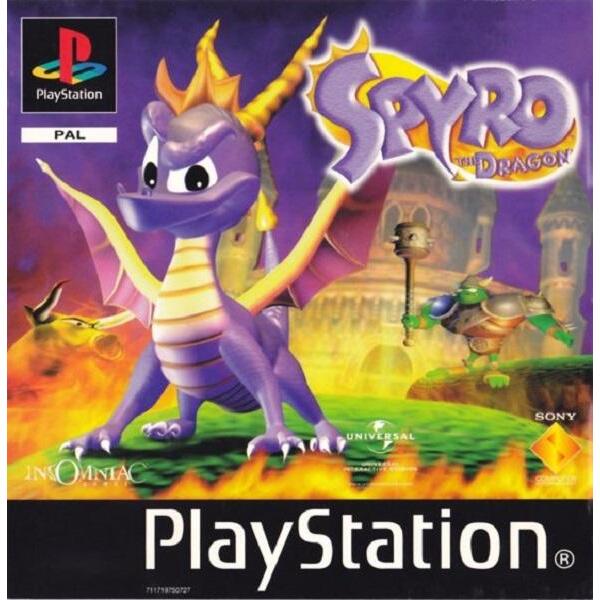 PS1 Spyro The Dragon