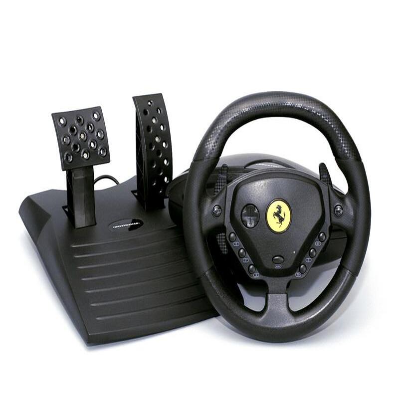 Thrustmaster Enzo Ferrari Dual Stuur - PC/PS2 - Zwart (PS2) | €49.99 ...